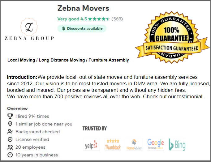 Zebna Movers